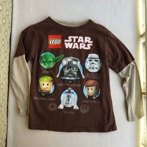 Star Wars Boys' Long Sleeve Shirt